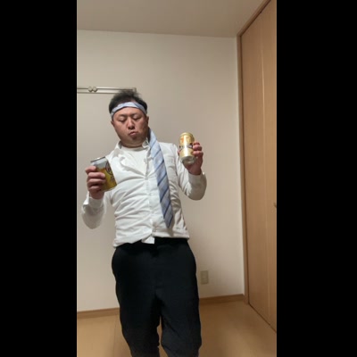 中年の酔った風
